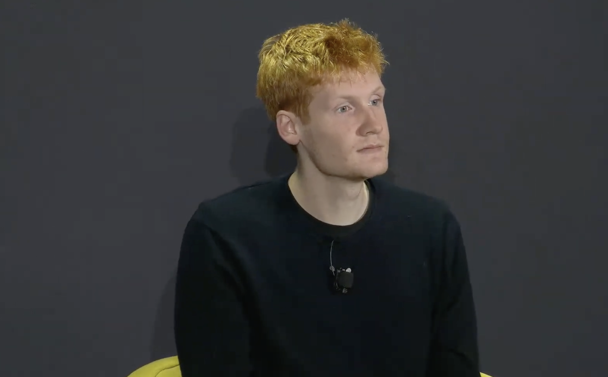 Cursor CEO Michael Truell speaking at Fortune Brainstorm AI