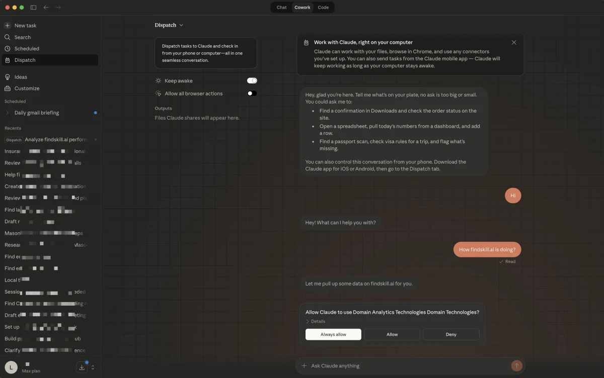 Claude Dispatch Is the First AI Tool That Works Like a Real Coworker