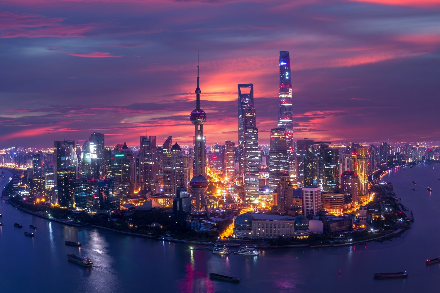 City skyline representing China's technology and regulatory landscape